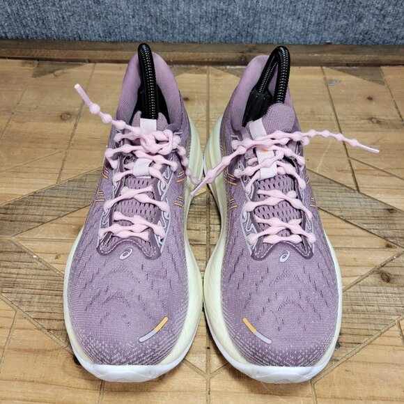 Asics Women's Athletic Shoes in Pink and Cream - Picture 3 of 13